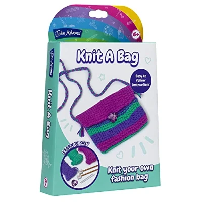 Image of John Adams knit a bag Craft Kit: your own fashion Arts &amp; Crafts Ages 6+