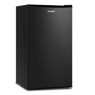 Image of COMFEE&#039; RCU60BL2UK(E) 60 Litre Freestanding Under Counter, 48cm Upright Freezer Adjustable Thermostat, Reversible Door, 4 Star Rating Drawer, Black