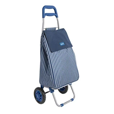 Image of Sabichi Boucherie Shopping Trolley 40l, Lightweight, Eco Friendly, 2 Wheel Design with Thermal Insulation &amp; Ergonomic Grip Perfect for Everyday Use
