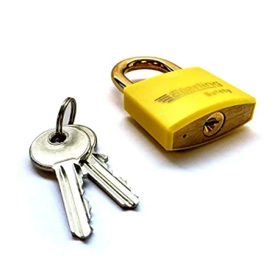 Image of Sterling BL4BL Lock Out Padlocks, Orange, 40 mm