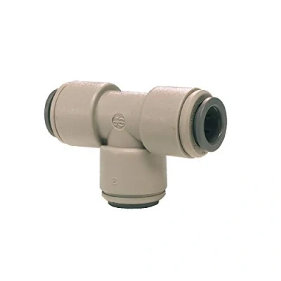 Image of Equal Tee Connector 3/8&quot; Pushfit x John Guest PI0212S