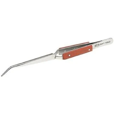 Image of Tamiya 74102 HG Tweezers Curved RevAction