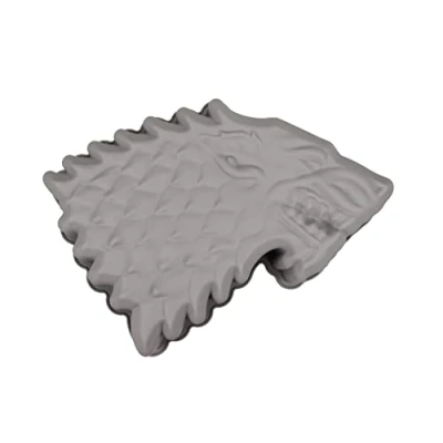 Image of SD toys Game of Thrones Stark Baking Mould, Silicone, Grey, 27 x 30 7 cm