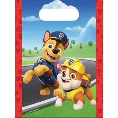 Image of Paw Patrol Fsc Pack Of 4 Paper Party Bags