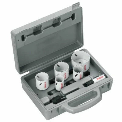 Image of Bosch Professional 6 pcs. Hole Saw Progressor for Wood &amp; Metal Set (Ø 20 64 mm, Accessory Drill)