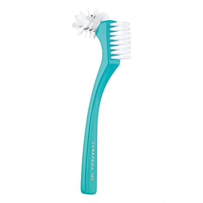 Image of Curaprox BDC 152 Cleaning Brush for dentures and Braces, Mint