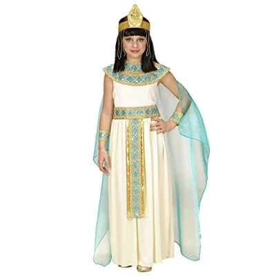 Image of W WIDMANN MILANO Party Fashion Cleopatra Costume for Girls, Egypt, Egyptians, Ancient Times, Carnival, Theme Parties