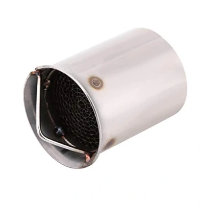 Image of Universal 51mm Motorcycle Exhaust Pipe Muffler, Silencer Tips Noise Eliminator Silencer(style 5)