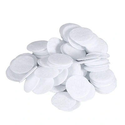 Image of 100 Pcs Cotton Filter for Pimple Removal Diamond Dermabrasion Beauty Machines, Machine Round Pad, Blackhead Accessory(20mm)