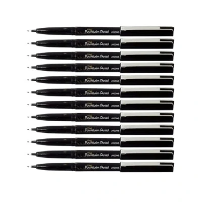 Image of Pentel JM20MB A Fountain Black (pack of 12)