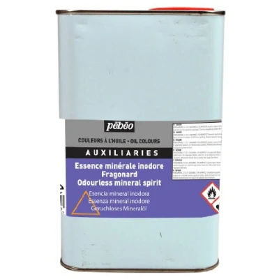 Image of Pebeo 1 Litre Rectified Turpentine, Transparent