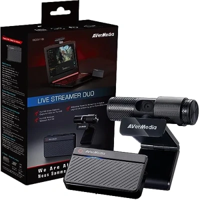 Image of AVerMedia Live Streamer Youtube Recorder Pack