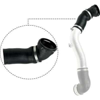 Image of 11617793117, 11617798440, 11618506078 Turbocharger Hose GATES 09 0725 AEM (Ethylene Acrylate Rubber) BMW: 3 Touring, Saloon, Coupe