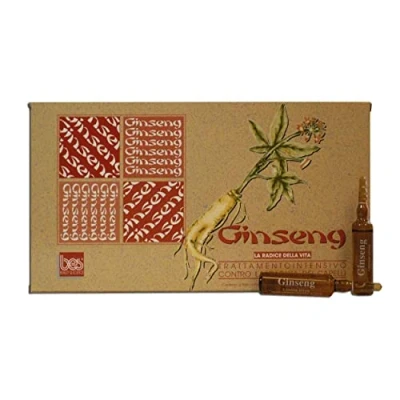 Image of Ginseng BES Active Lotion 12 x 10 ml Beauty &amp; Science Intensive Treatment Restore and Strengthen Hair Follicles
