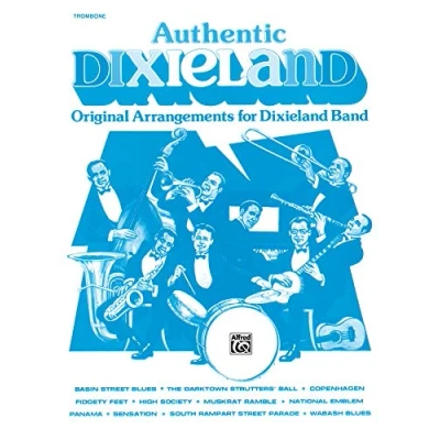 Image of Authentic Dixieland: Original Arrangements for Dixieland Band (Trombone)