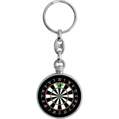 Image of Toff London Green Dartboard 180 Keyring