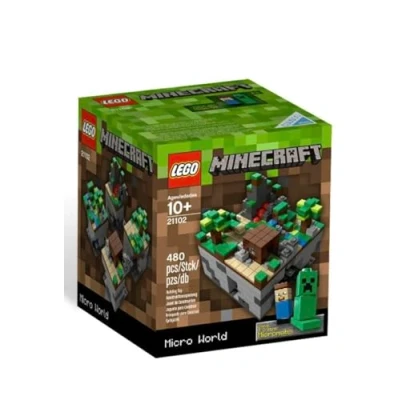 Image of LEGO New Cuusoo Minecraft Micro World 21102 Sealed NIB Nisb Rare Exclusive Mobs by