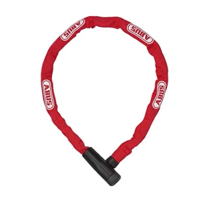 Image of ABUS 72489 Bicycle lock, red, 75 cm