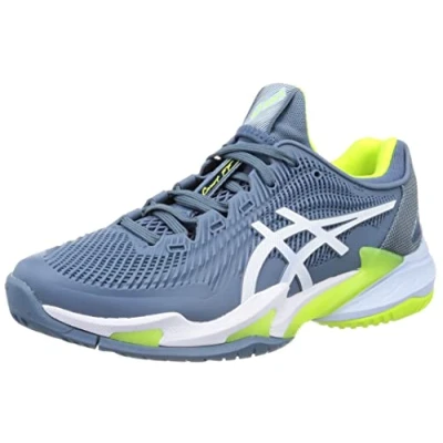 Image of Asics Court FF 3 Mens Blue Tennis Shoes Size UK 5