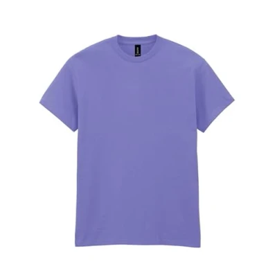 Image of Gildan Heavy Cotton Adult T Shirt L Violet