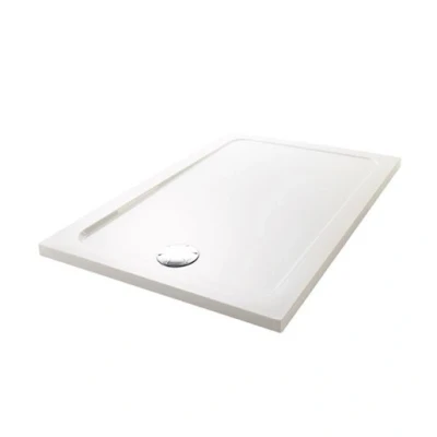Image of Mira Flight Low Profile 1700 x 900mm Stone Resin Shower Tray with Waste 1.1697.044.WH