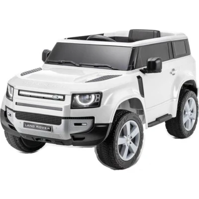 Image of XOOTZ Land Rover Defender Kids&#039; Electric Ride On Car White, White