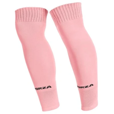 Image of FORZA Classic Pre Cut Football Socks Knee High Sports for Comfort &amp; Performance Ideal Training Matches (UK, Alpha, L, XL, Regular, Pink)