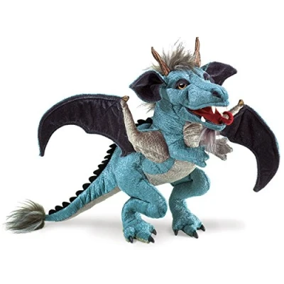 Image of Folkmanis Sky Dragon Hand Puppet