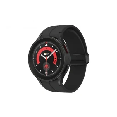 Image of Samsung Galaxy Watch5 Pro 3,56 cm (1.4&quot;) Super AMOLED 45 mm Numérique 450 x pixels Écran tactile Noir Wifi GPS (sa