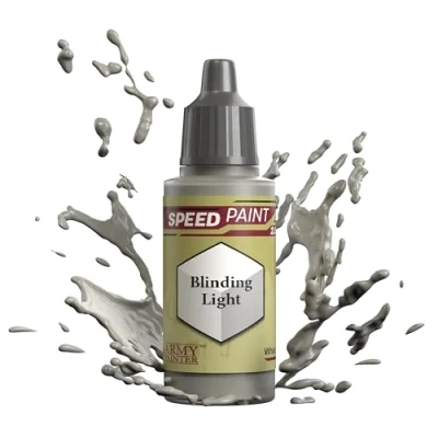 Image of The Army Painter Speedpaint Blinding Light 2.0, Single Acrylic Paint 18ml One coat Painting Soloution For Fantasy Tabletop Miniatures Like Warhammer 40k And Dungeons Dragons Figures