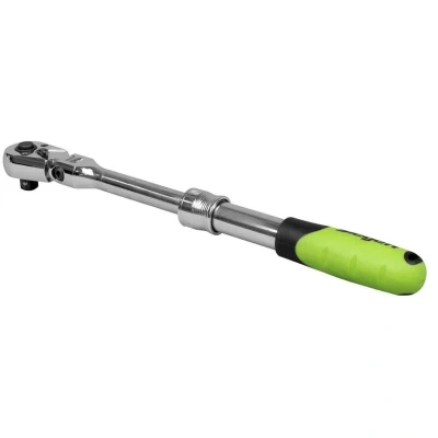 Image of Siegen Extendable Flexi Head Ratchet Wrench 3/8in Square Drive