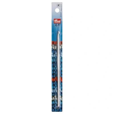 Image of Prym Crochet Hook, Grey, Ø 4 mm, 14 cm, perlgrau, 1 Stück