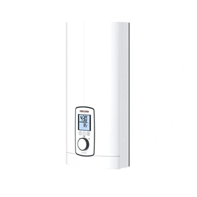 Image of Stiebel Eltron 202656 DHE 18/21/24 Set Instant Water Heater, Fully electronically, Multifunction Display, Exact Temperature, ECO Mode, 400 V, White, kW