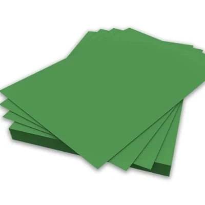 Image of A4 Bright Green Colour Paper 80gsm Sheets Double Sided Printer Copier Origami Flyers Drawing School Office Printing 210mm x 297mm (A4 500 Sheets)