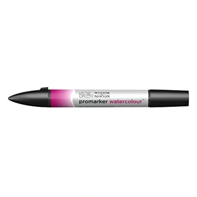 Image of Winsor &amp; Newton Water Colour Marker Quinacridine Magenta