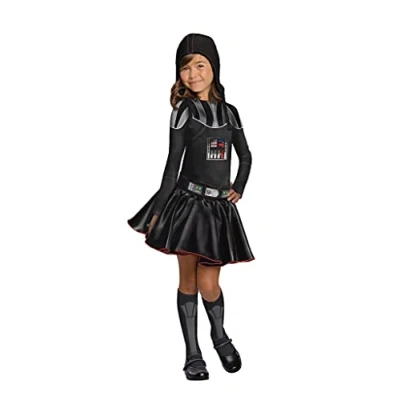 Image of Rubie&#039;s Official Girl&#039;s Disney Star Wars Darth Vader Child Costume Medium Ages 5 7 Halloween