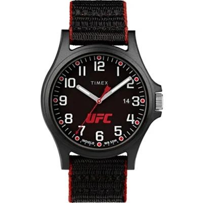 Image of Timex Men Analog Quartz Watch with Fabric Strap TW2V55000JT