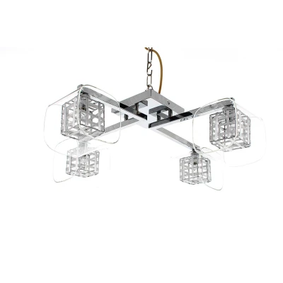 Image of Avignon 4 Light Ceiling Flush Chrome Fitting