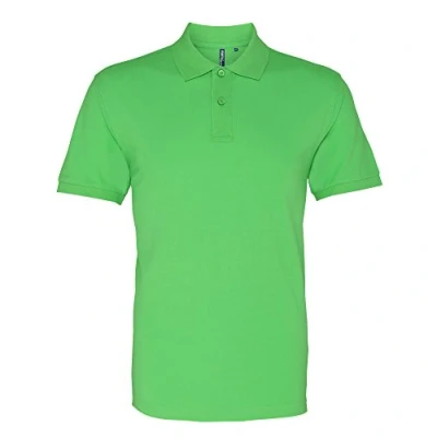 Image of Asquith &amp; Fox Men&#039;s Polo Shirt, Green (Lime 000), Medium (Size:Medium)