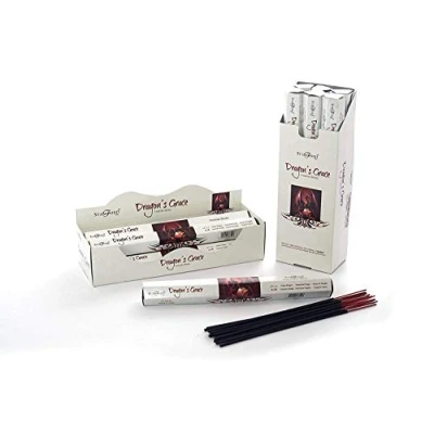 Image of STAMFORD INC. 37822 Dragons Grace Incense Sticks, 20 Sticks x 6 Packs,24x6x8 cm