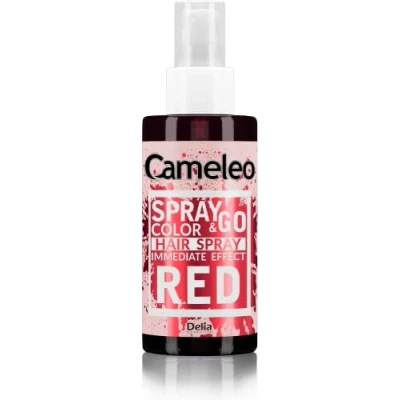 Image of Cameleo Spray &amp; Go Hair Toner Red Mist For Blonde, Platinum, Grey Ready To Use Semi Permanent Colour Instant Colouring 150ml