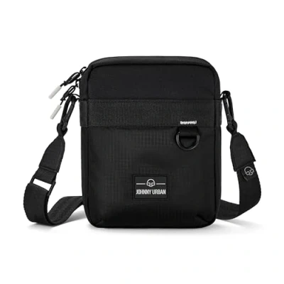Image of Johnny Urban Shoulder Bag Men &amp; Women Black Jayden Sling for Festival, Sports, Travel, Everyday Use Small Man Cross Body Water Repellent Pouch Lightweight