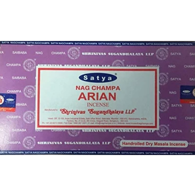 Image of Satya Nag Champa Incense Sticks Box 12 Packs (Arian)