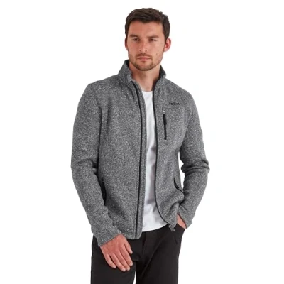 Image of TOG24 Cresswell Cardigan, Men&#039;s, Size: 4XL, Dark grey marl