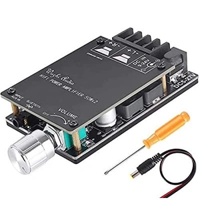 Image of ZHITING Bluetooth Amplifier Board Module 2x50W Digital Stereo Audio Amp Dual Channel DC 5V 27V with HiFi Filter