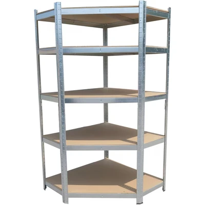Image of 175kg 5 Tier Corner Boltless Shelving