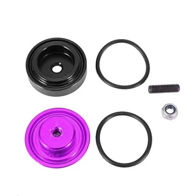 Image of Aramox Car Wiper Delete,Aluminium Alloy Rear Delete Plug Cover Kit Accessory(Purple)