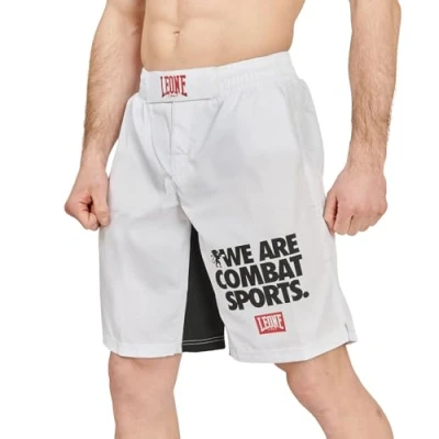 Image of LEONE 1947 MMA Shorts, Unisex Shorts Adult White