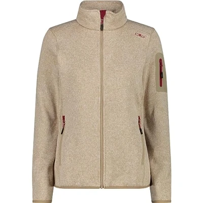 Image of CMP Damen Damenjacke aus Knit Tech 3h14746 Fleecejacke, Anemon Sesam, D36