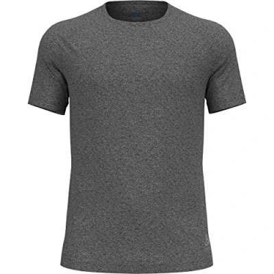 Image of Odlo Men Short Sleeve Running Shirt ESSENTIAL 365, grey melange, M